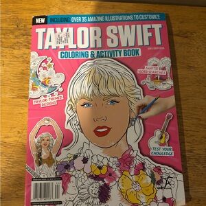 Taylor Swift Coloring & Activity Book